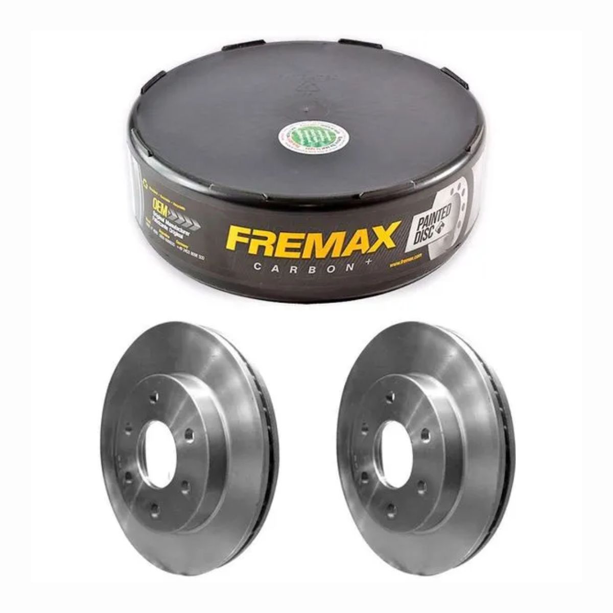 Par de Discos de Freio Ventilado Dianteiro - Fremax - BD7116