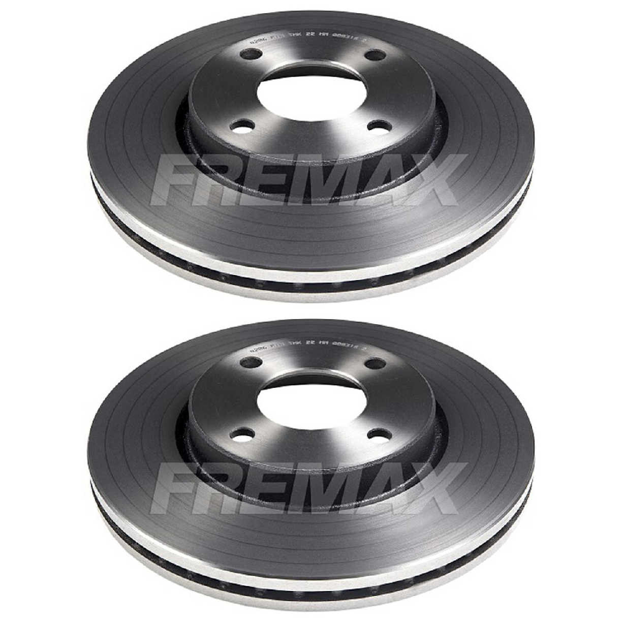 Par de Discos de Freio Ventilado Dianteiro - Fremax - BD4206