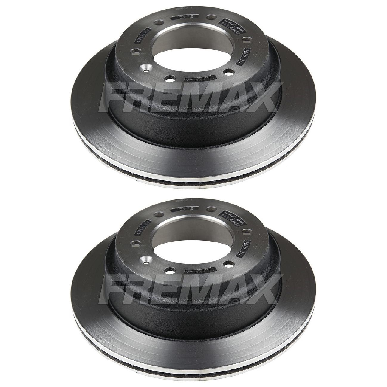 Par de Discos de Freio Ventilado Traseiro - Fremax - BD3973