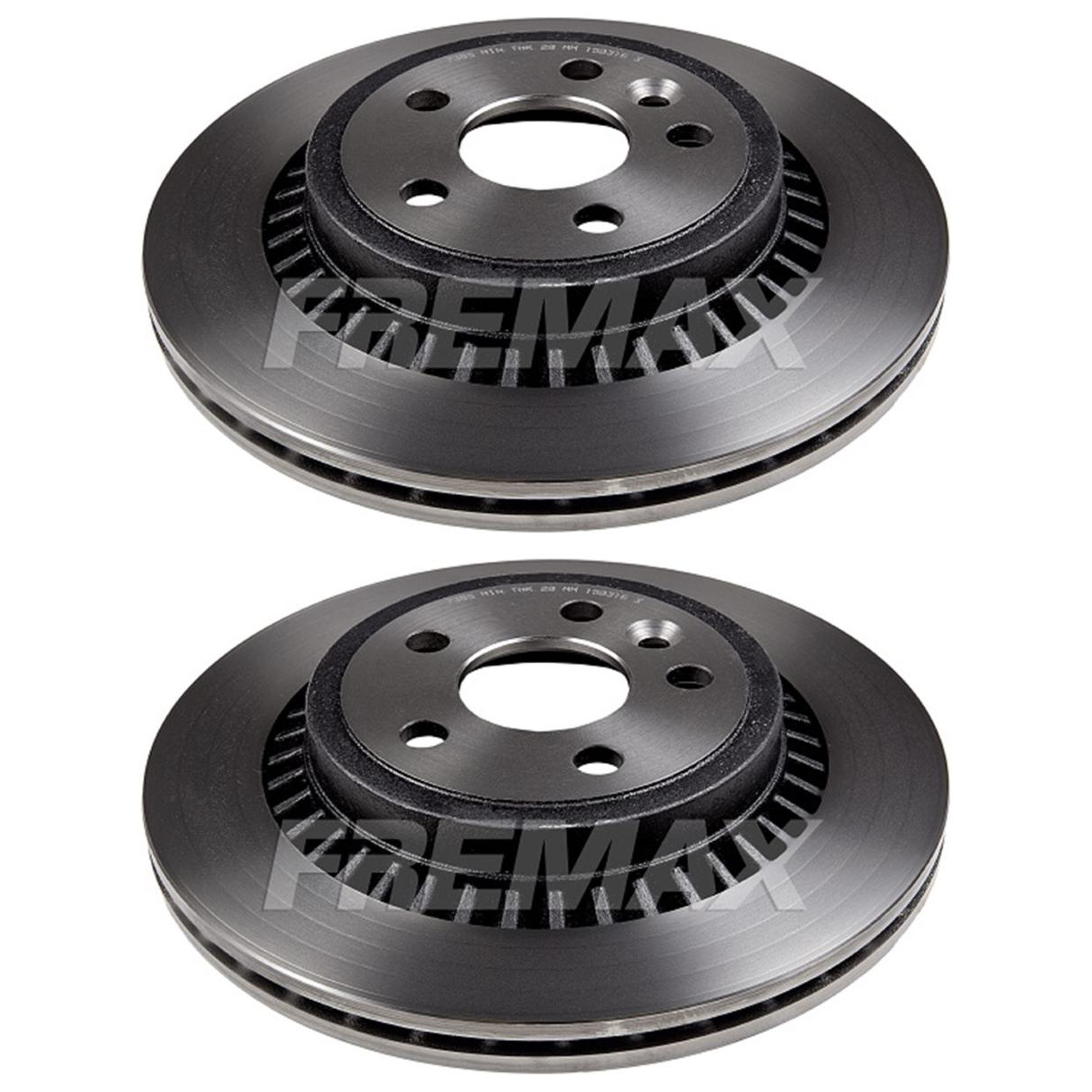 Par de Discos de Freio Ventilado Traseiro - Fremax - BD7305