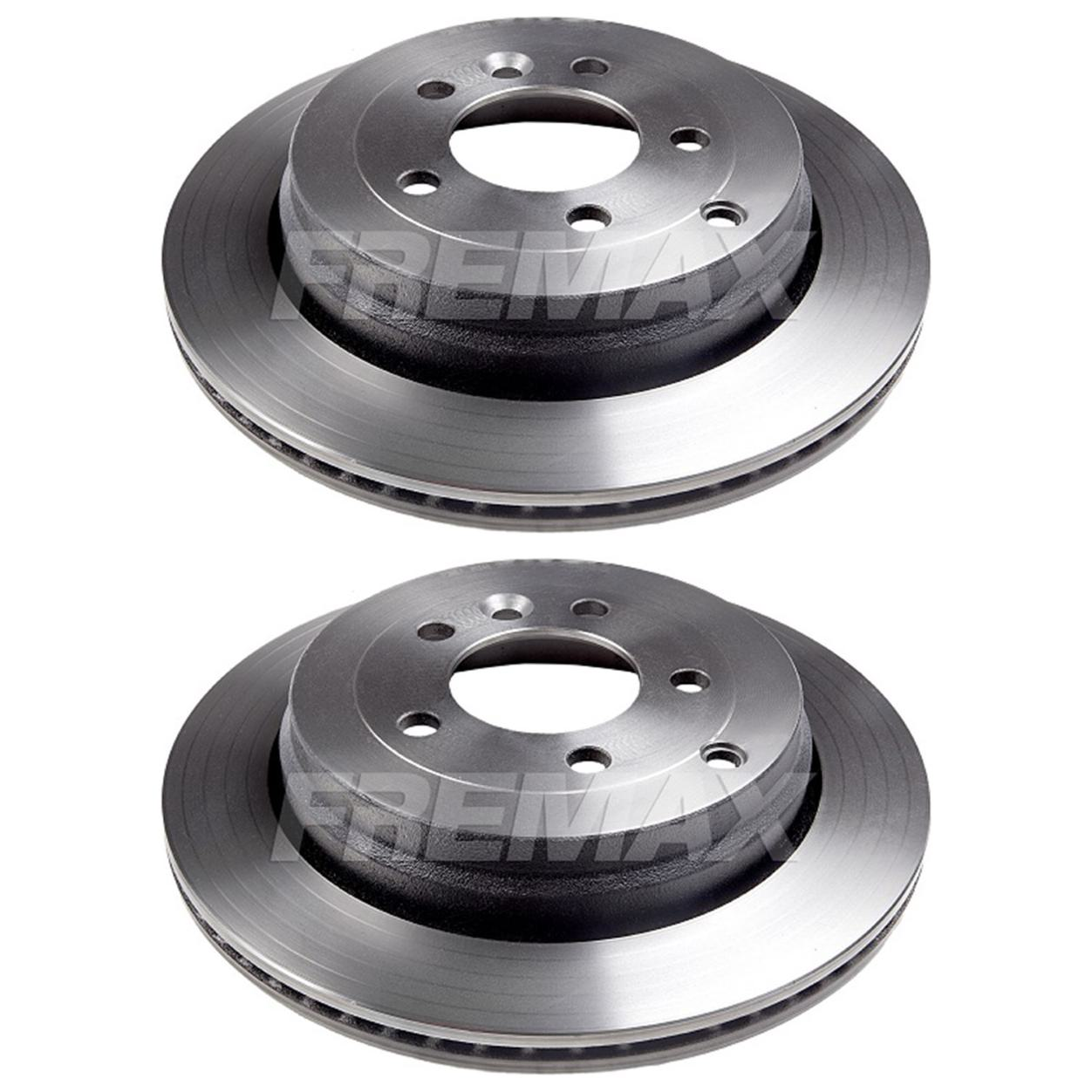 Par de Discos de Freio Ventilado Traseiro - Fremax - BD7361