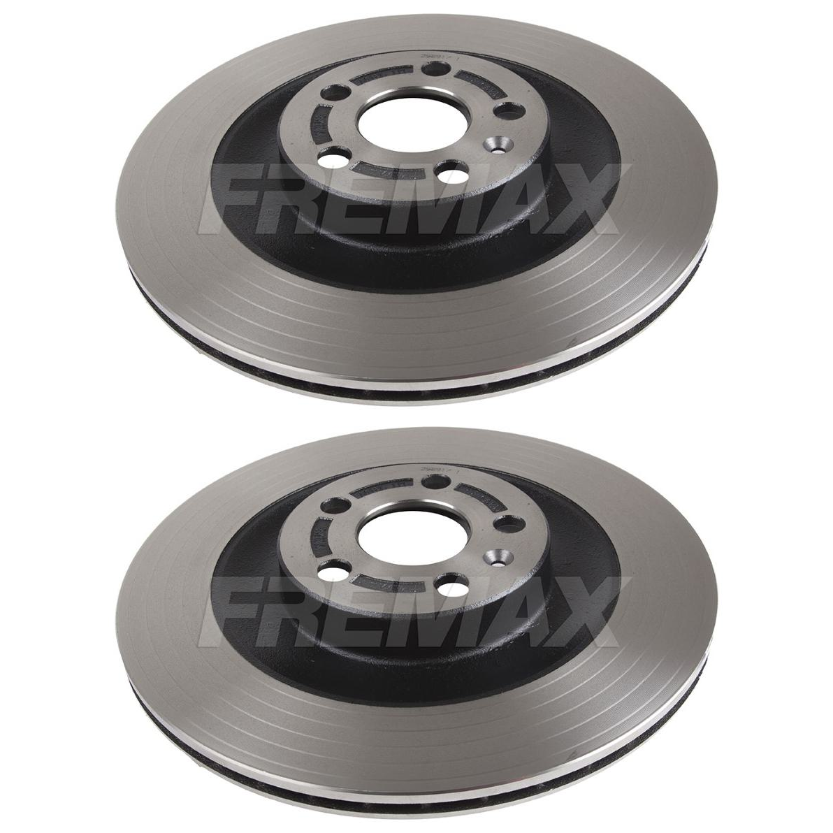 Par de Discos de Freio Ventilado Traseiro - Fremax - BD7298