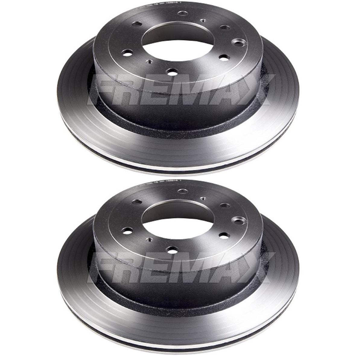 Par Disco de Freio Traseiro para Mitsubishi Pajero Full - Fremax - BD7114