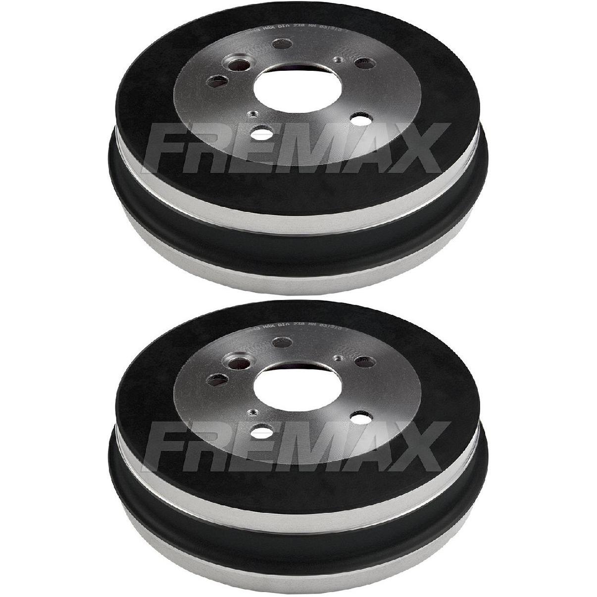 Par Tambor de Freio Traseiro para Toyota RAV4 - Fremax - BD4443