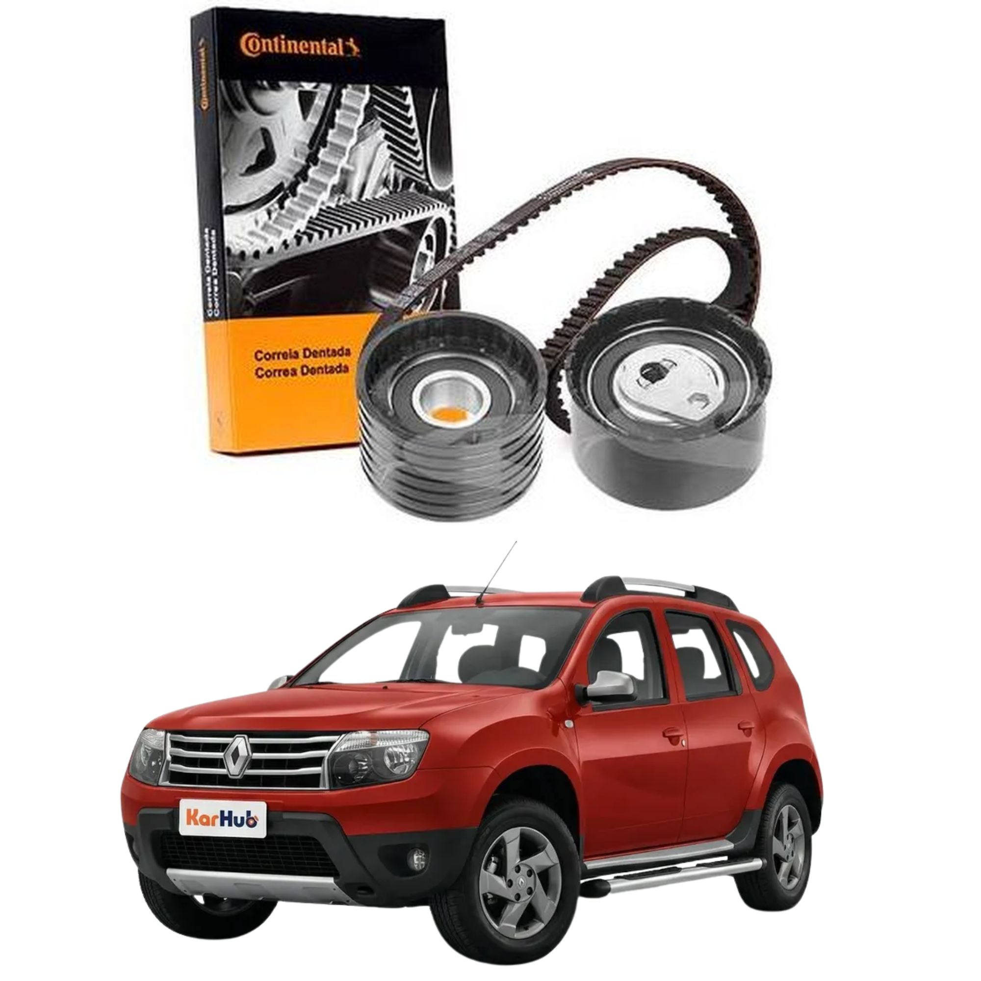 Kit Correia Dentada para Renault Duster - Cobra Automotiva - KT1865 C