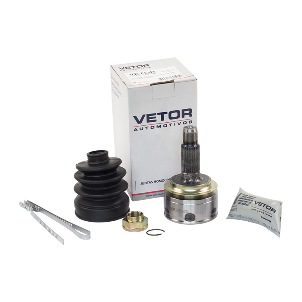 Tulipa Esquerda para Peugeot 206 - Vetor - VT5167