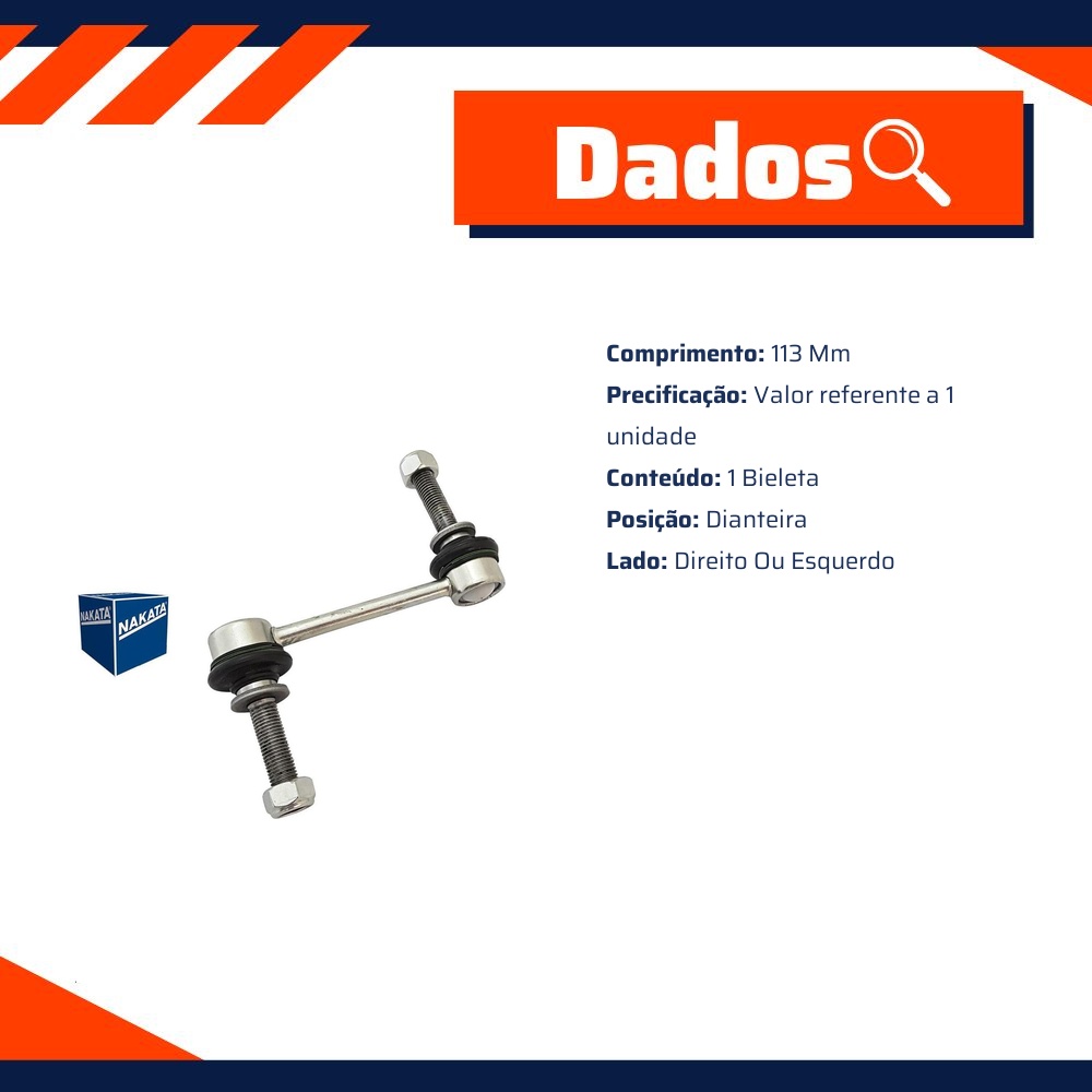 Bieleta para Ford Edge - Nakata - N 92061