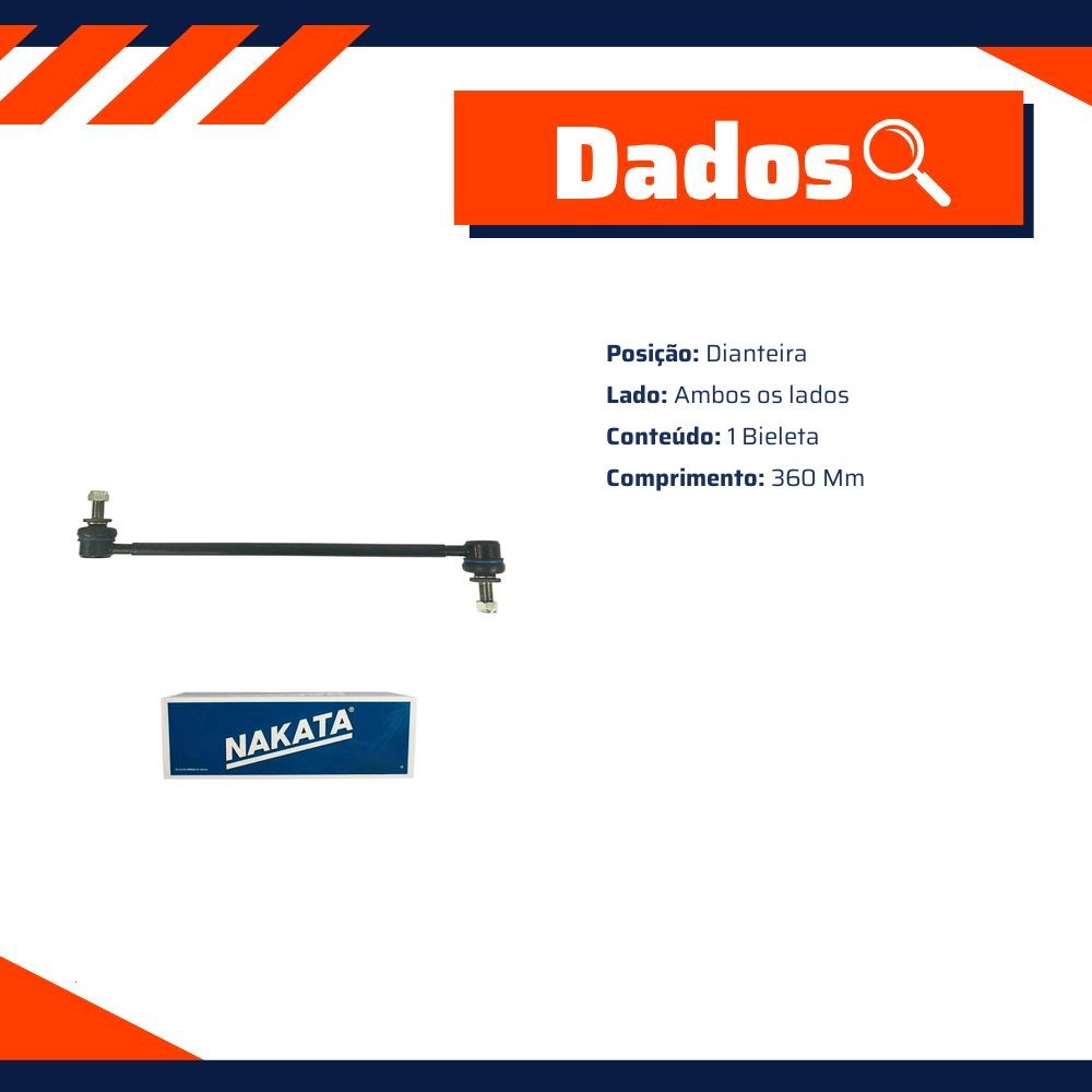Bieleta para Toyota RAV4 - Nakata - N 99620