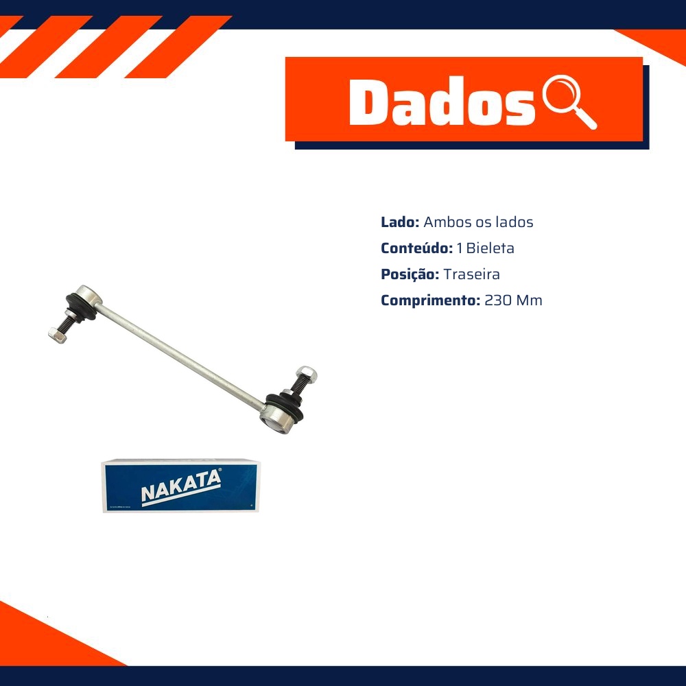 Bieleta para Land Rover Freelander 2 - Nakata - N 99337