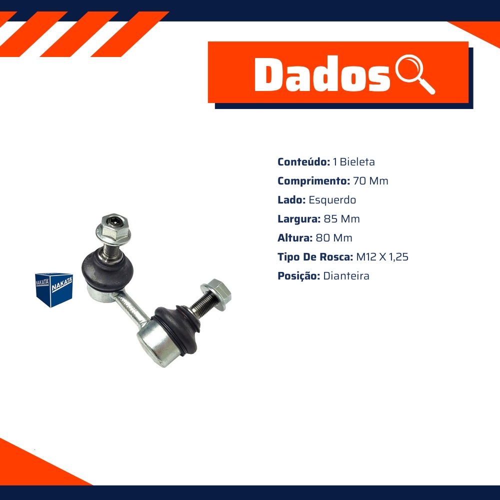 Bieleta para Nissan Frontier - Nakata - N 99613