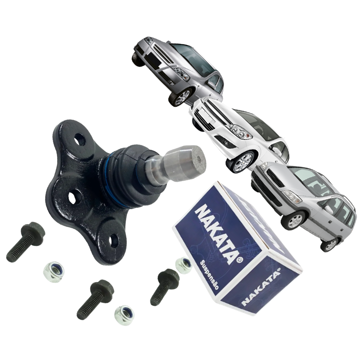 Pivô de Suspensão Dianteiro Inferior - Nakata - N 398