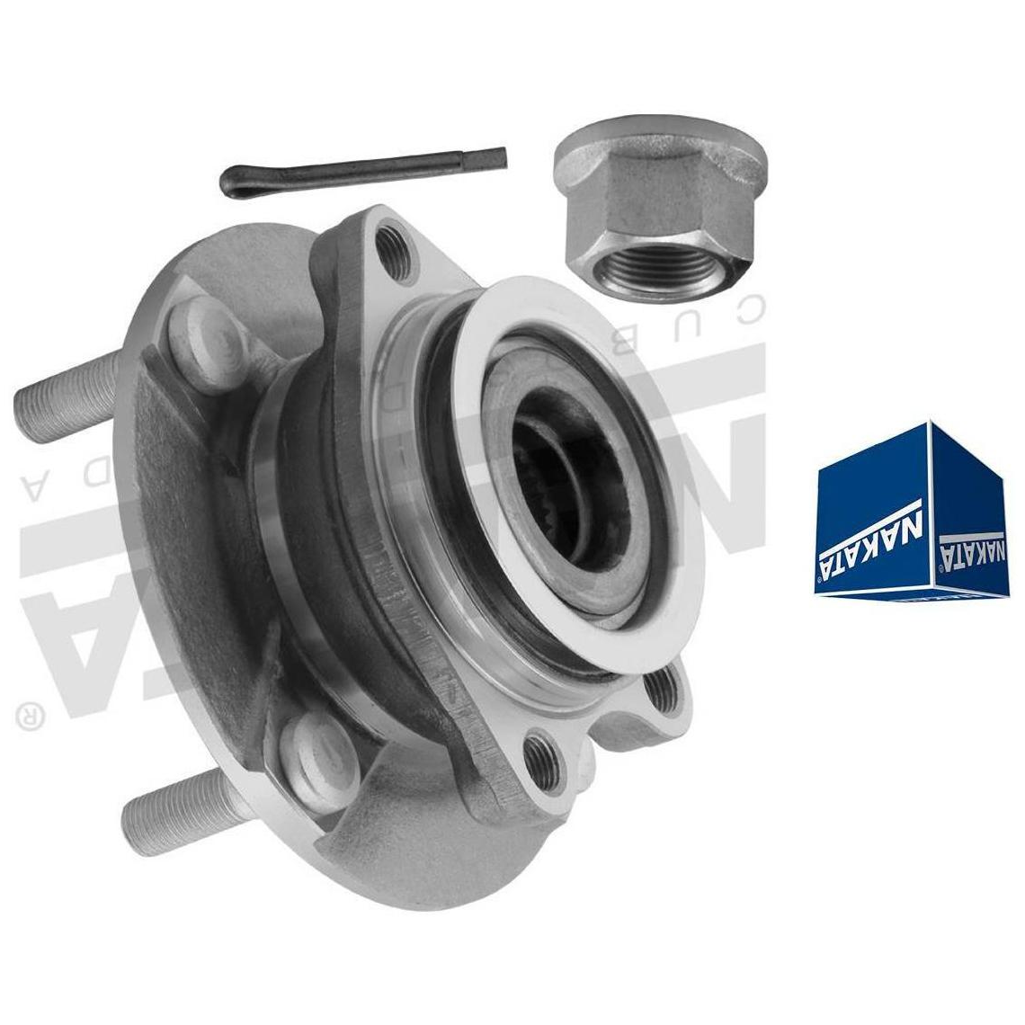 Cubo de Roda Dianteiro 25 Dentes para Nissan Livina e Tiida - Nakata - NKF 8148