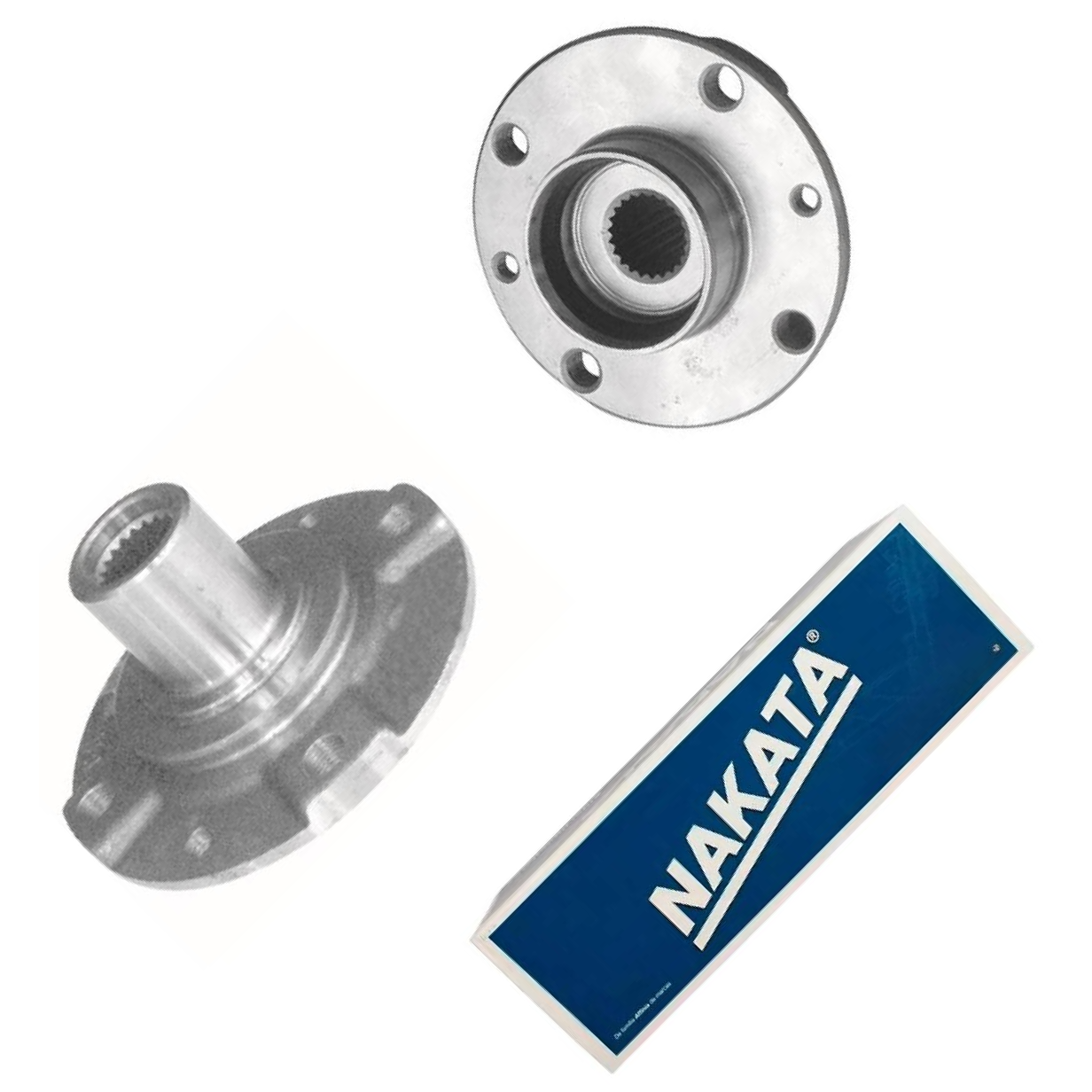 Cubo de Roda Dianteiro Direito ou Esquerdo 22 Dentes - Nakata - NKF 8033