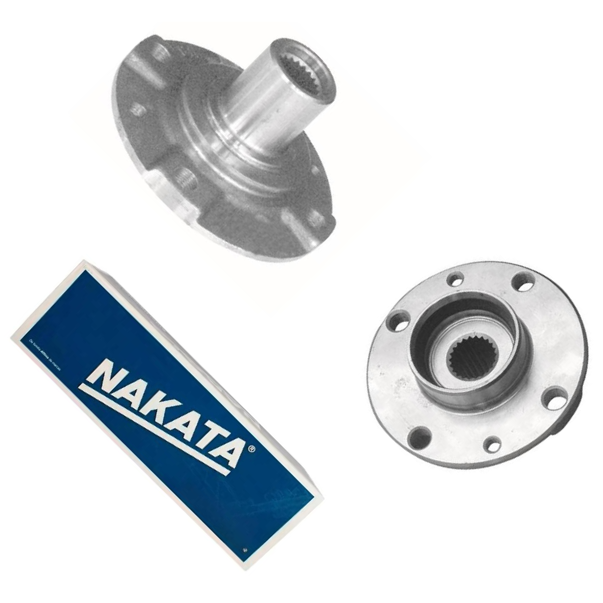Cubo de Roda Dianteiro Direito ou Esquerdo 22 Dentes - Nakata - NKF 8033