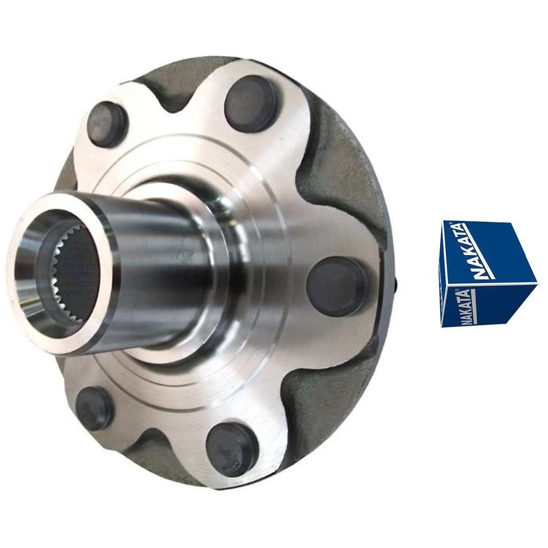 Cubo de Roda Dianteiro Direito ou Esquerdo 6 Furos 30 Dentes para Toyota Hilux - Nakata - NKF 8224