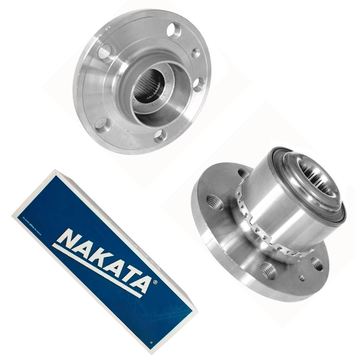 Cubo de Roda Dianteiro Direito ou Esquerdo para Volkswagen Polo e Polo Sedan - Nakata - NKF 8063