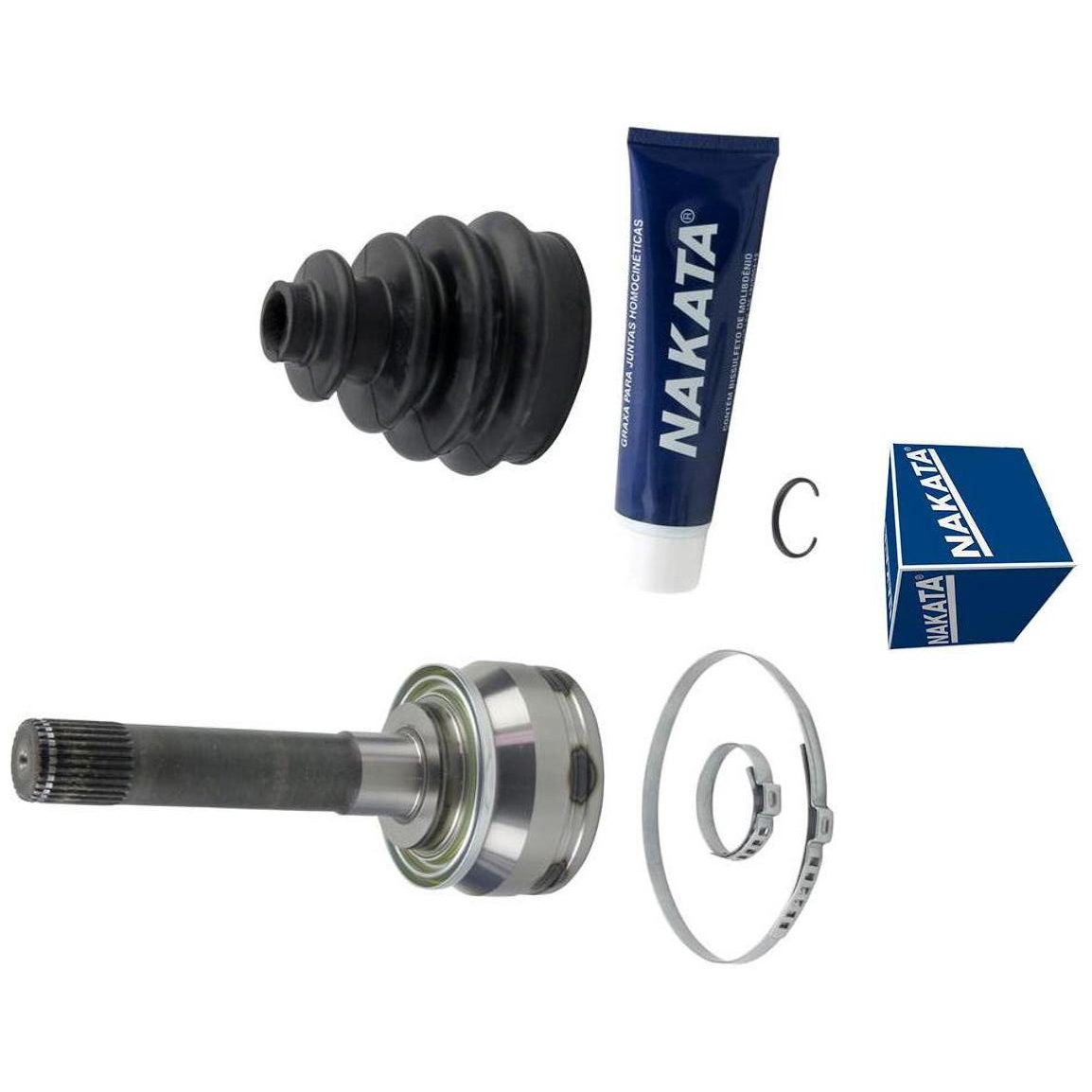 Junta Homocinética Dianteira Esquerda para Mitsubishi L200 e Pajero Sport - Nakata - NJH13-1123