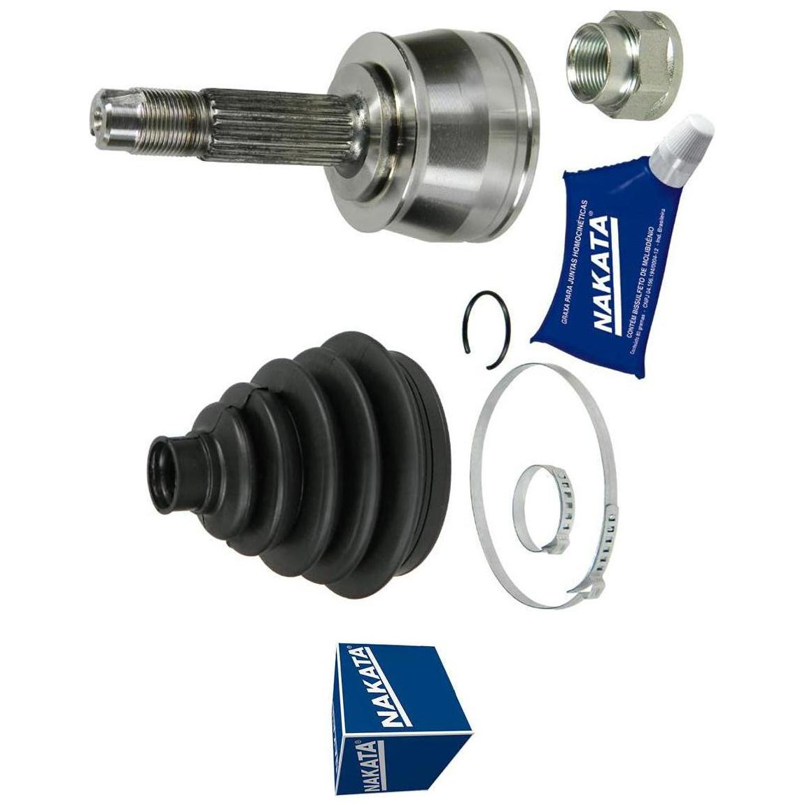 Junta Homocinética Roda para Fiat Idea - Nakata - NJH61-2029
