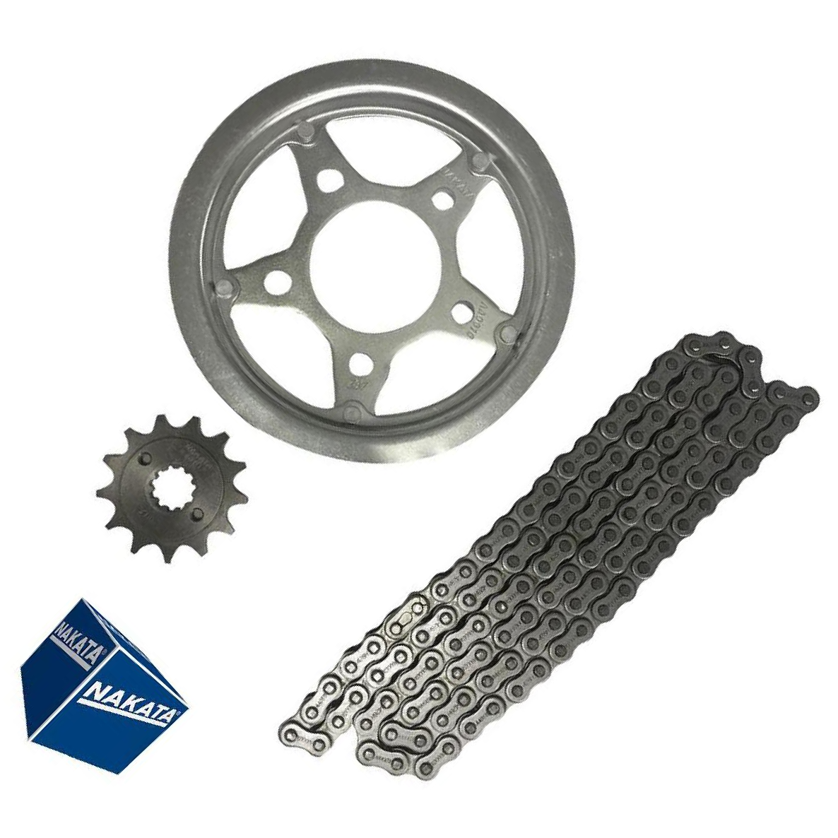 Kit da Coroa e Pinhão para Honda CBX 250 Twister - Nakata - TM10140