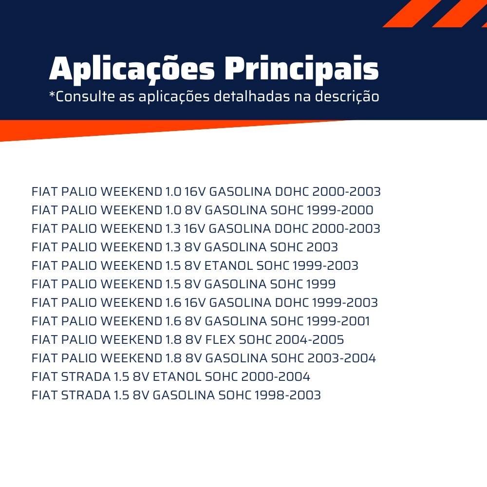 Kit de Reparo do Amortecedor Dianteiro para Fiat Palio Weekend e Strada - Nakata - NK0120