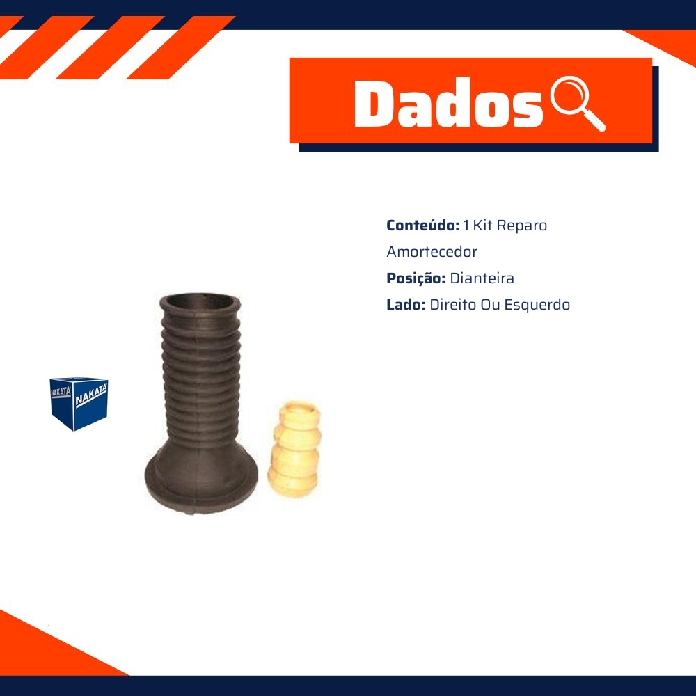 Kit de Reparo do Amortecedor Dianteiro para Toyota Corolla e Fielder - Nakata - NK0825
