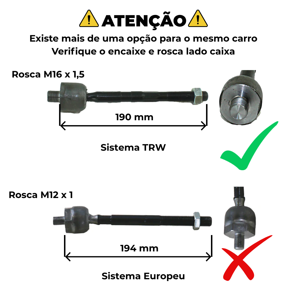 Terminal Axial Dianteiro - Nakata - N 99098