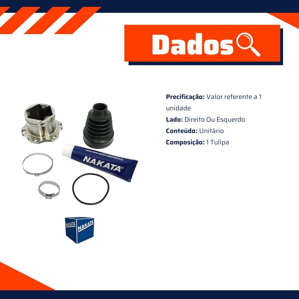 Tulipa para AUDI A3 - Nakata - NJH04-238D