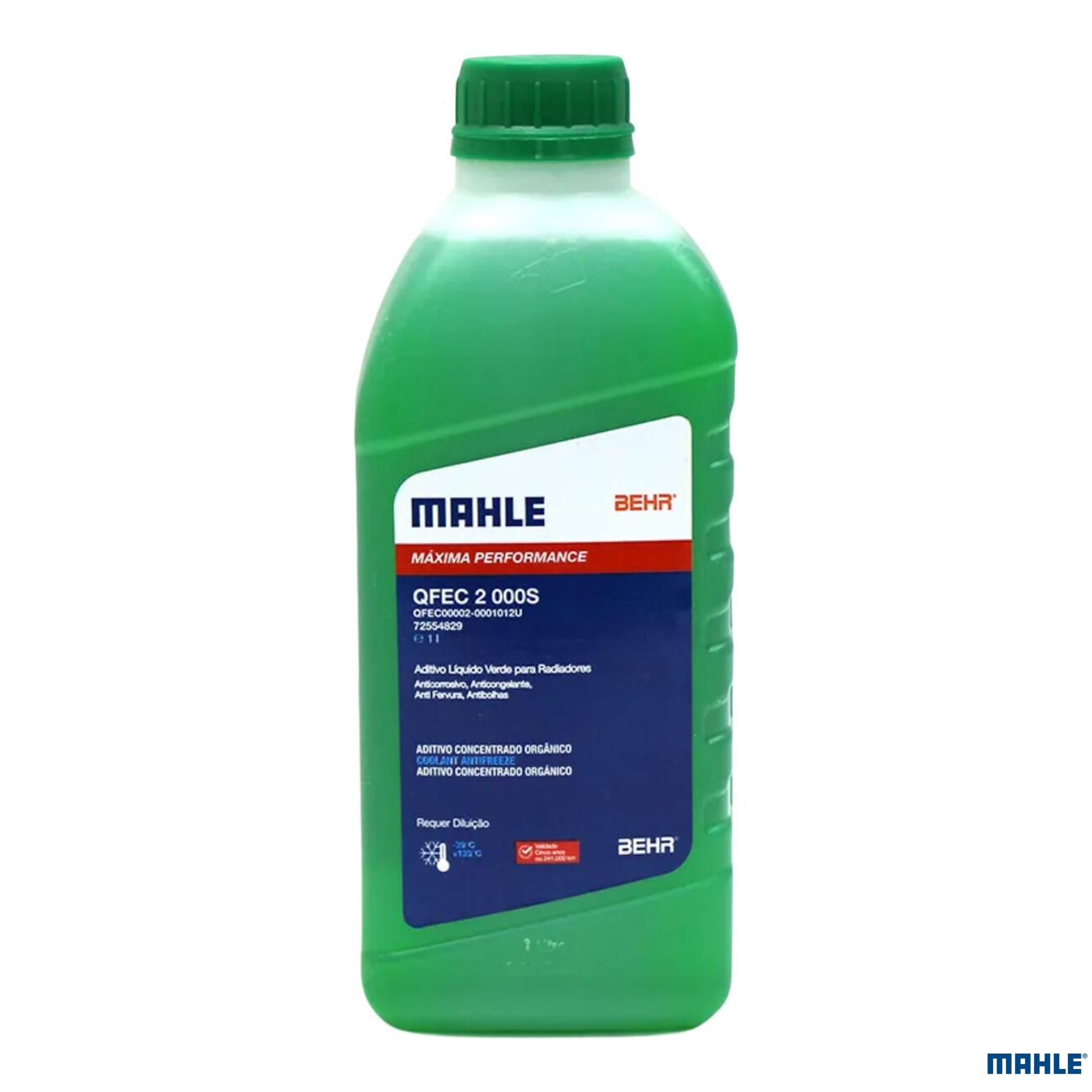 Aditivo para Radiador Concentrado Verde 1 Litro - Mahle Behr - QFEC 2 000S