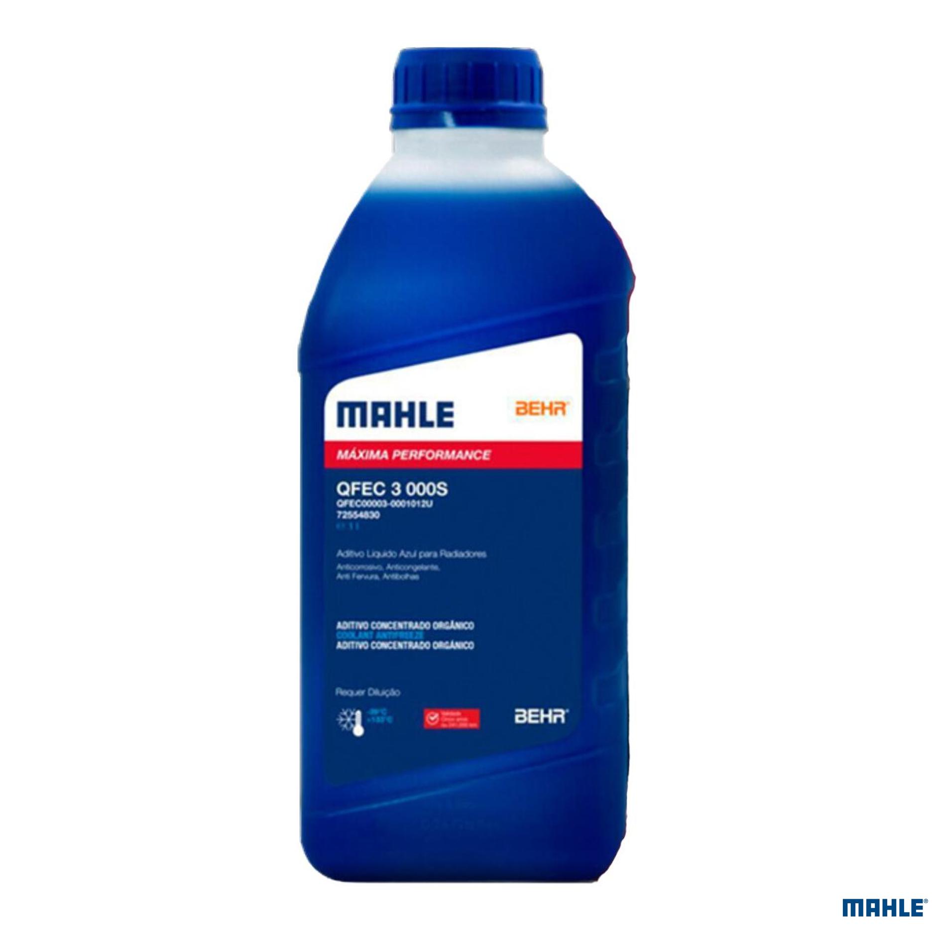 Aditivo para Radiador Concentrado Azul 1 Litro - Mahle Behr - QFEC 3 000S