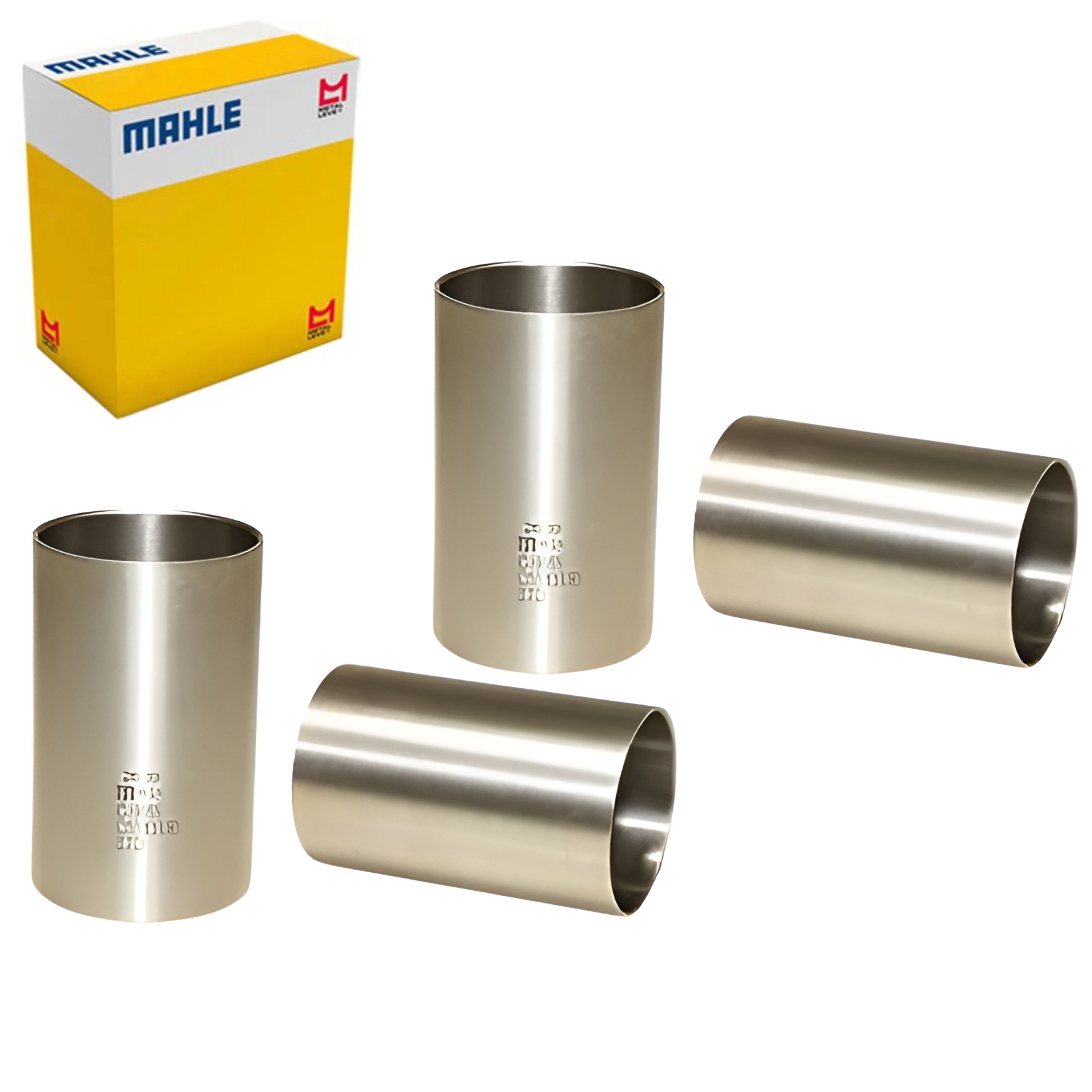 4 Camisas de Cilindro Std - Mahle Metal Leve - C9685 STD