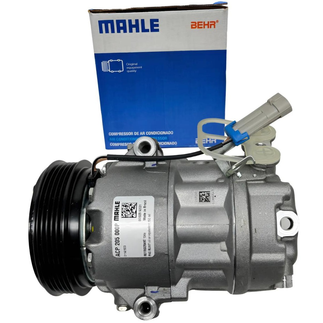 Compressor de Ar Condicionado - Mahle - ACP 205 000P