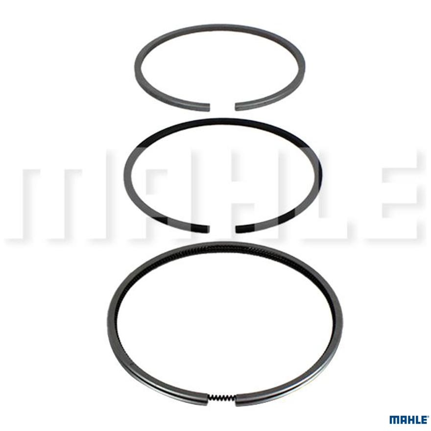 Jogo de Anéis do Pistão 0,50 1 Cilindro para Mercedes-Benz MB 180 - Mahle - A48190 0,50
