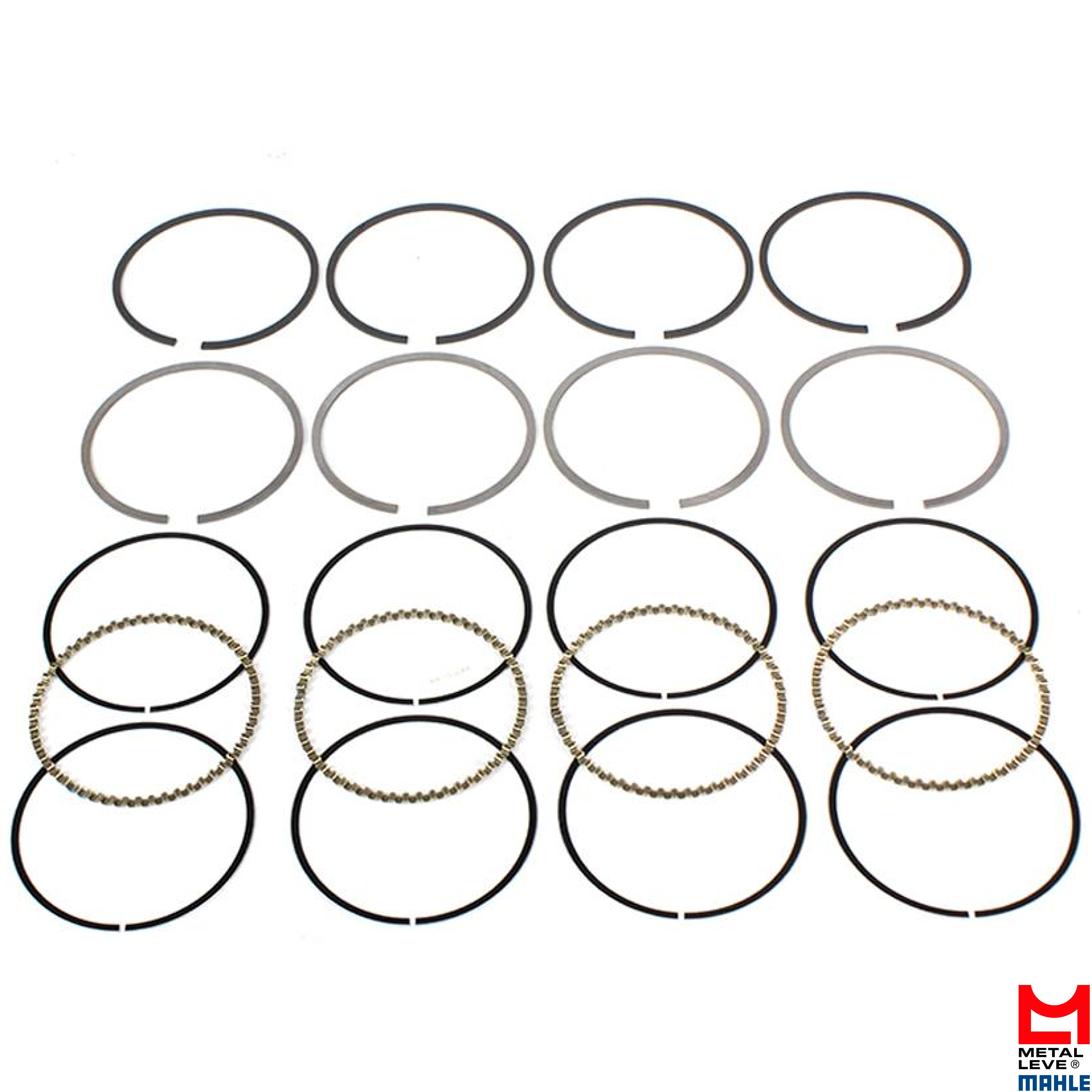 Jogo de Anéis do Pistão 0,50 4 Cilindros para Chevrolet Corsa - Mahle Metal Leve - SNA7093 0,50