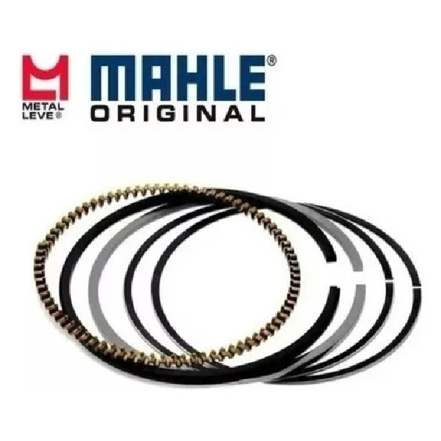 Jogo de Anéis do Pistão 0,50 3 Cilindros para Ford Ka e Ka Sedan - Mahle Metal Leve - PR.9245 0,50