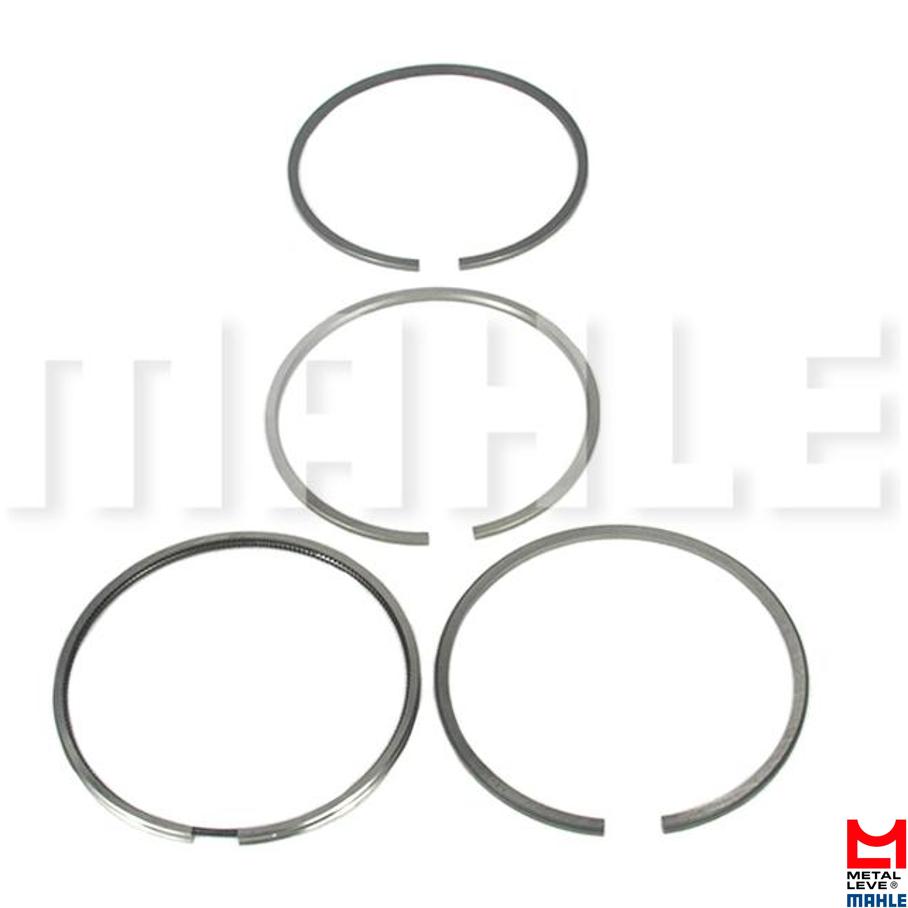 Jogo de Anéis do Pistão STD 1 Cilindro para Mercedes-Benz OH-1419 - Mahle Metal Leve - LC.1396 STD