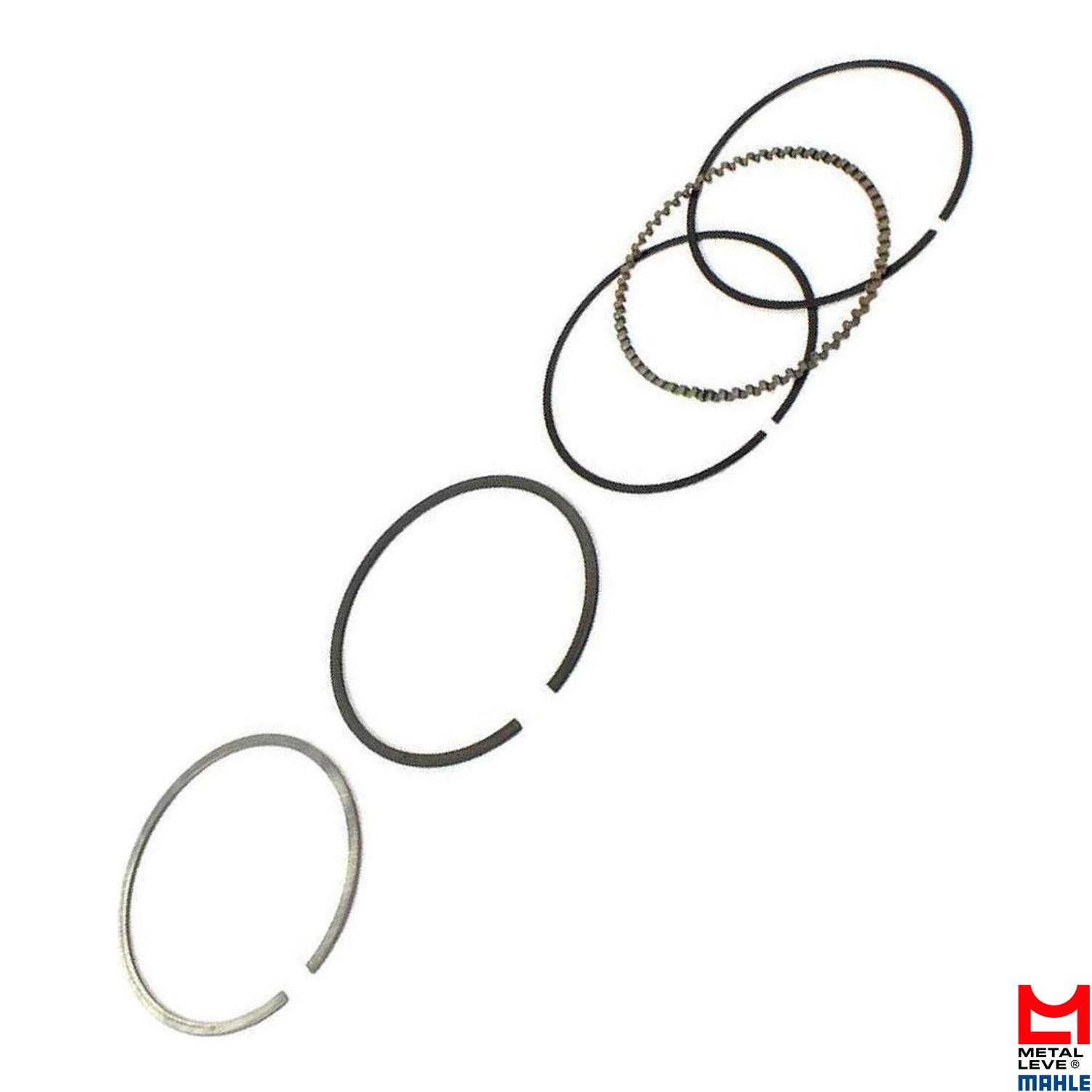 Jogo de Anéis do Pistão STD 1 Cilindro para Honda CBX 150 Aero e NX 150 - Mahle Metal Leve - STS7469 STD