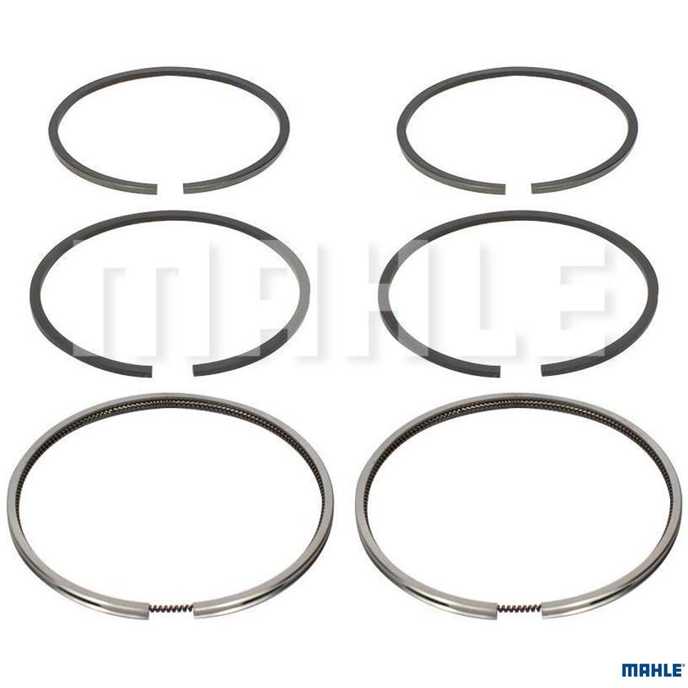 Jogo de Anéis do Pistão STD 2 Cilindros para Engesa EE 34 - Mahle - A57250 STD