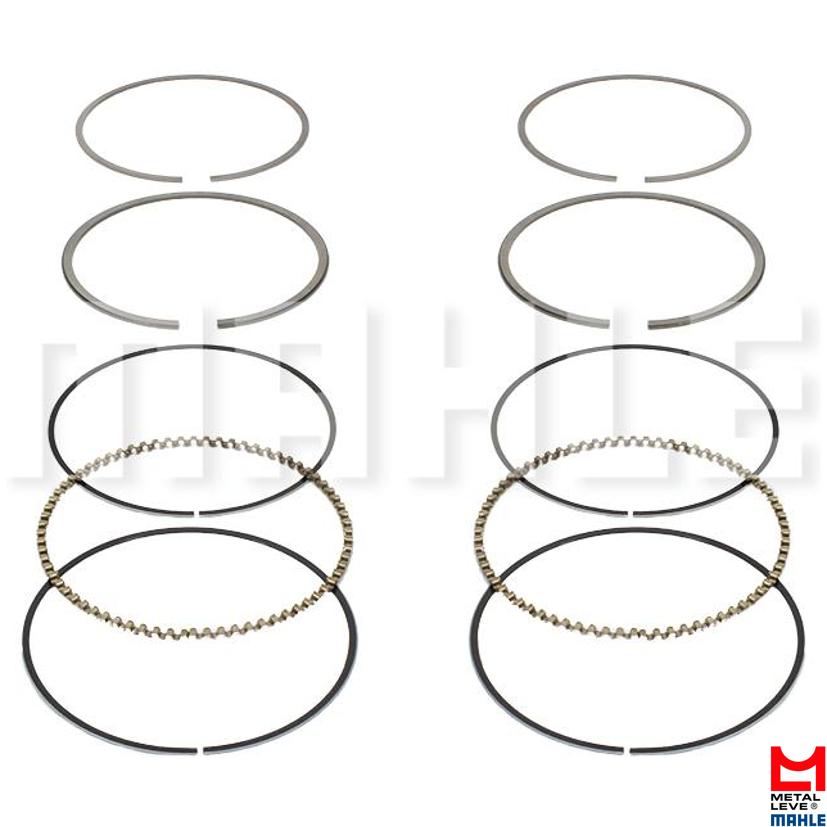 Jogo de Anéis do Pistão STD 2 Cilindros para Ford Ranger - Mahle Metal Leve - TA.7584 STD
