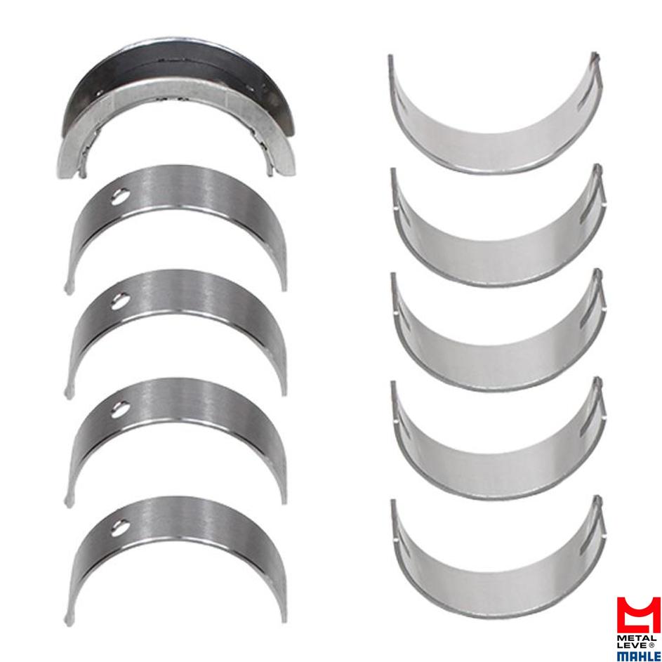 Jogo de Bronzina Central 0,25 - Mahle Metal Leve - BC-753-J 0,25