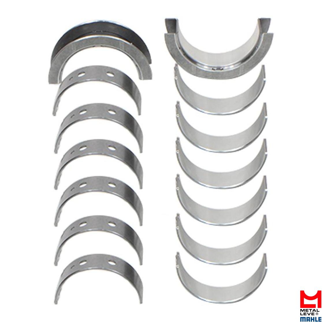 Jogo de Bronzina Central 0,25 - Mahle Metal Leve - BC-738-J 0,25