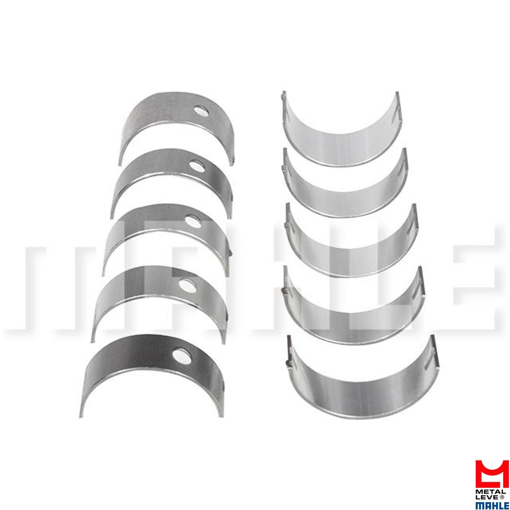Jogo de Bronzina Central 0,25 para Ford Ranger e Troller T4 - Mahle Metal Leve - BC-556-J 0,25