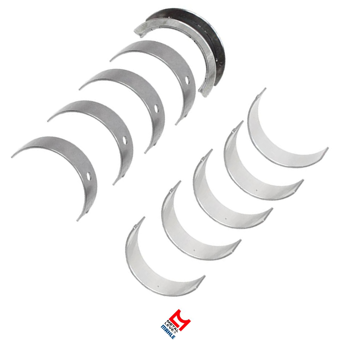Jogo de Bronzina Central 0,25 - Mahle Metal Leve - BC-685-J 0,25