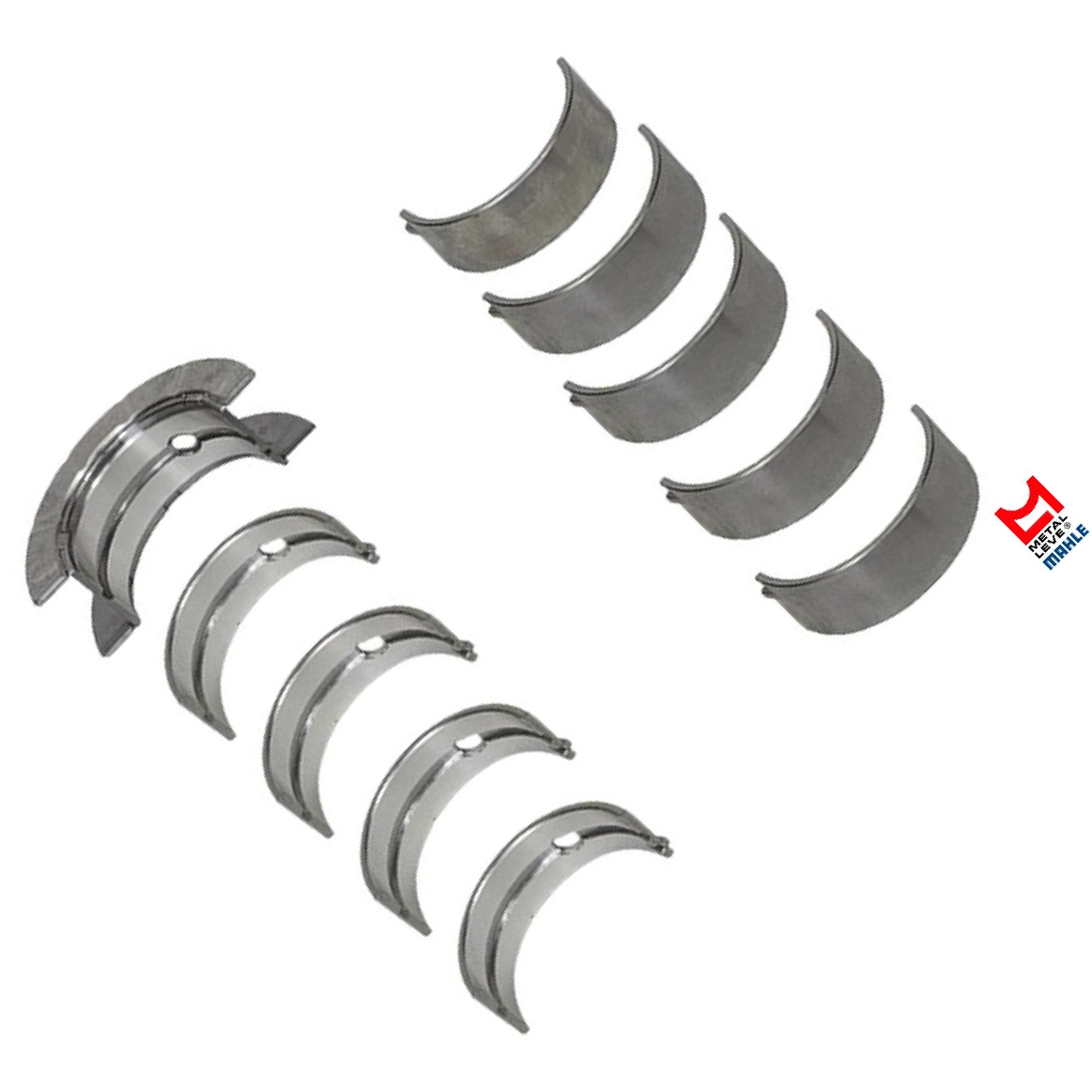 Jogo de Bronzina Central 0,25 - Mahle Metal Leve - BC-745-J 0,25