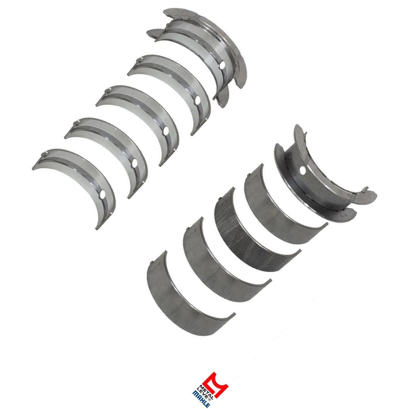 Jogo de Bronzina Central 0,25 para Chevrolet S10 - Mahle Metal Leve - BC-869-J 0,25