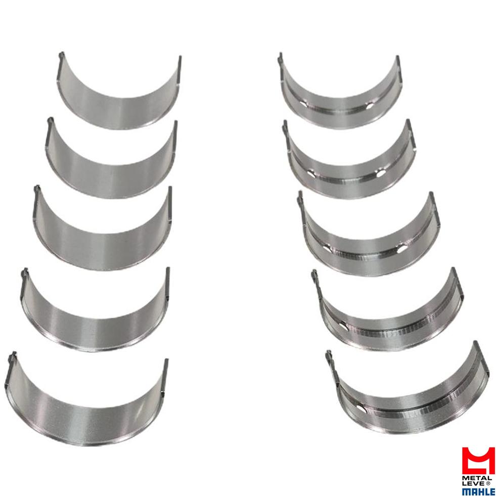 Jogo de Bronzina Central 0,30 para Peugeot 504 - Mahle Metal Leve - BC-015-J 0,30
