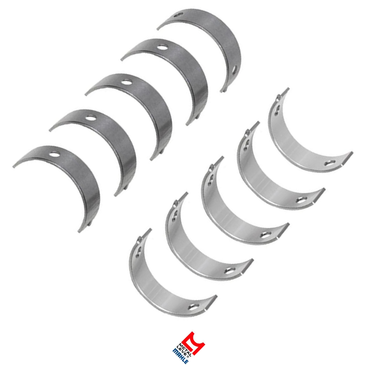 Jogo de Bronzina Central 0,30 - Mahle Metal Leve - BC-733-J 0,30
