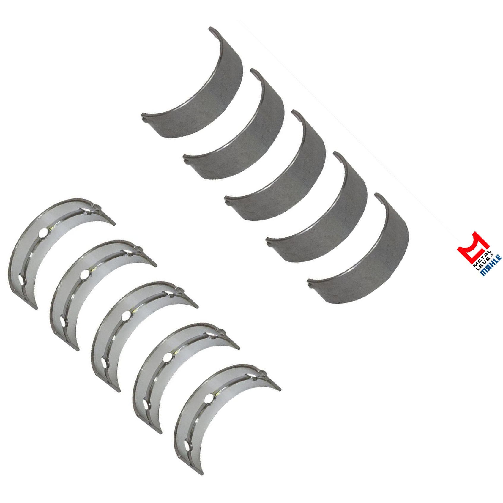 Jogo de Bronzina Central 0,50 - Mahle Metal Leve - BC-773-J 0,50