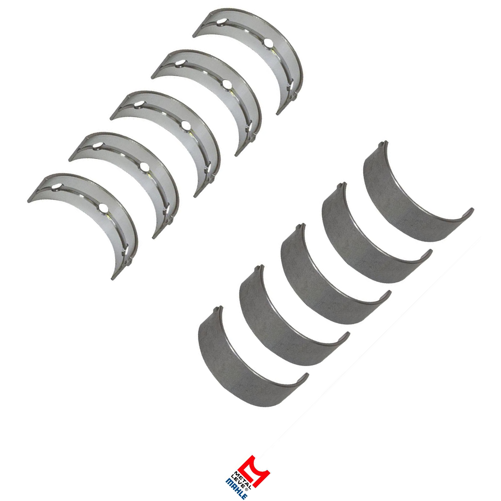 Jogo de Bronzina Central 0,50 - Mahle Metal Leve - BC-773-J 0,50