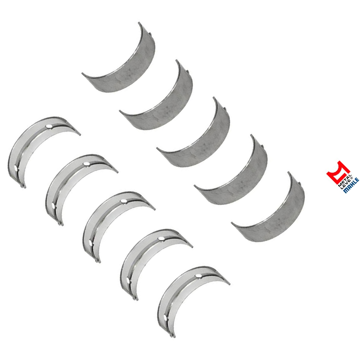 Jogo de Bronzina Central 0,50 - Mahle Metal Leve - BC-856-J 0,50