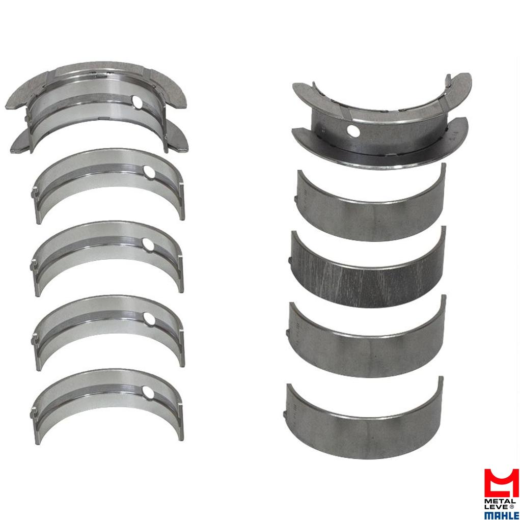 Jogo de Bronzina Central 0,50 para Chevrolet S10 - Mahle Metal Leve - BC-869-J 0,50